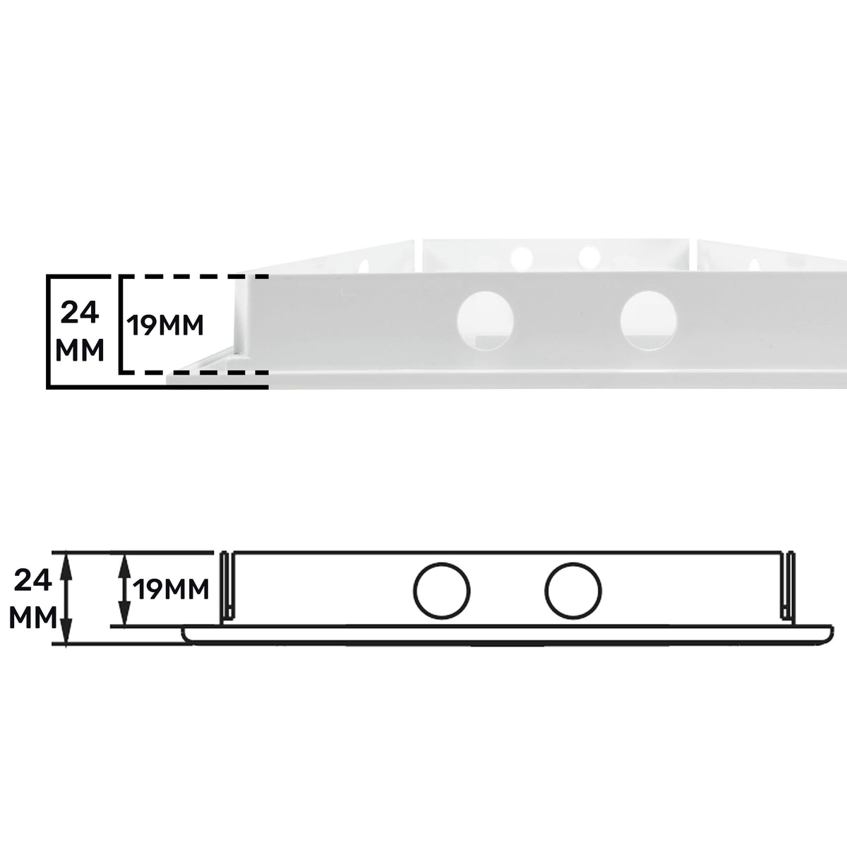 Access Panel Door PP, White 150mm x 300mm