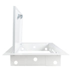 Access Panel Door Metal With Lock, White 200mm x 300mm