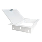 Access Panel Door Metal With Lock, White 200mm x 300mm