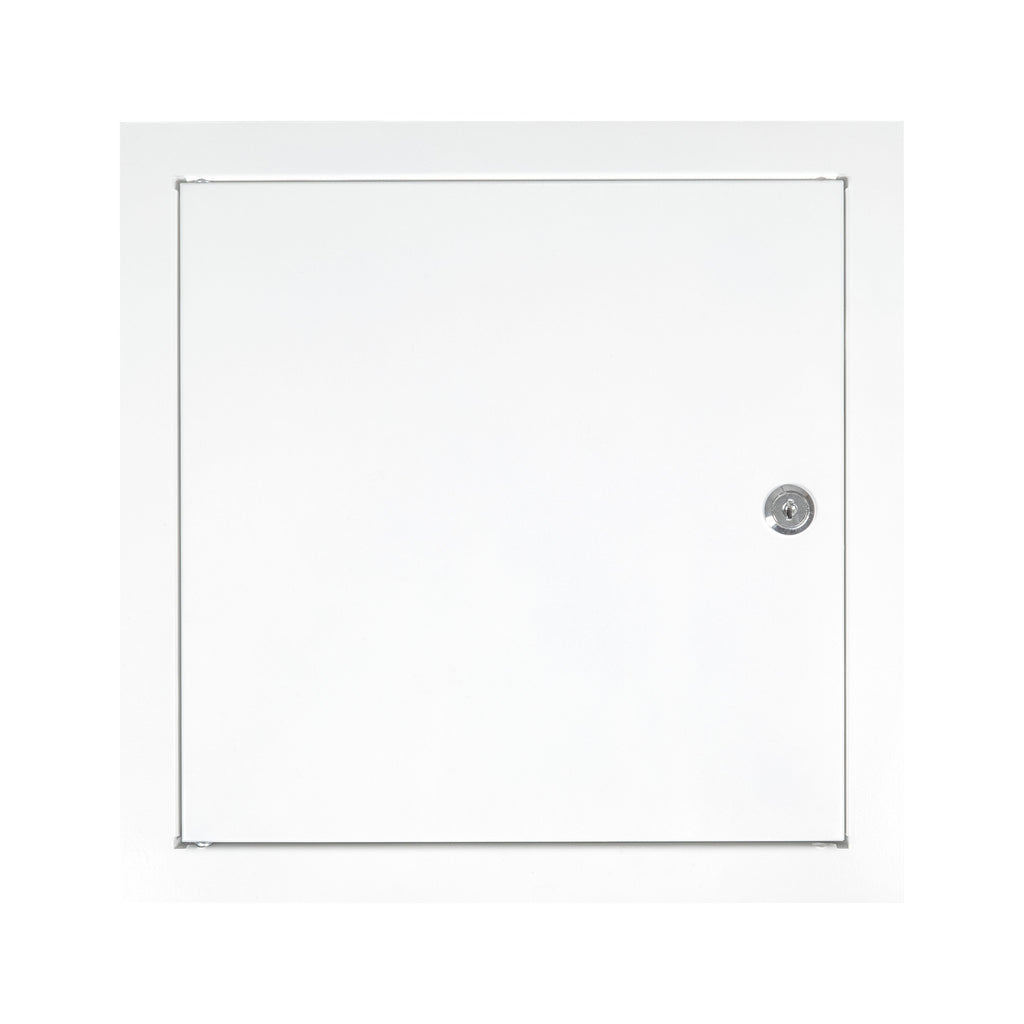 Access Panel Door Metal With Lock, White 200mm x 200mm