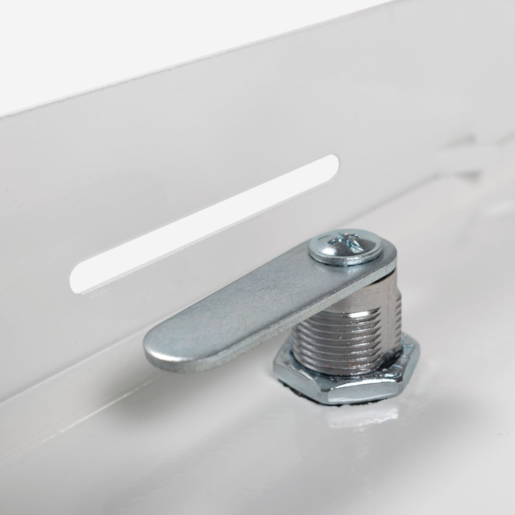 Access Panel Door Metal With Lock, White 200mm x 200mm