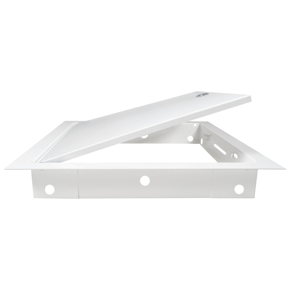 Access Panel Door Metal With Lock, White 200mm x 200mm