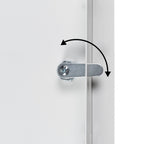 Access Panel Door Metal With Lock, White 500mm x 500mm