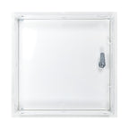 Access Panel Door Metal With Lock, White 300mm x 300mm