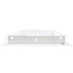 Access Panel Door Metal With Lock, White 300mm x 300mm