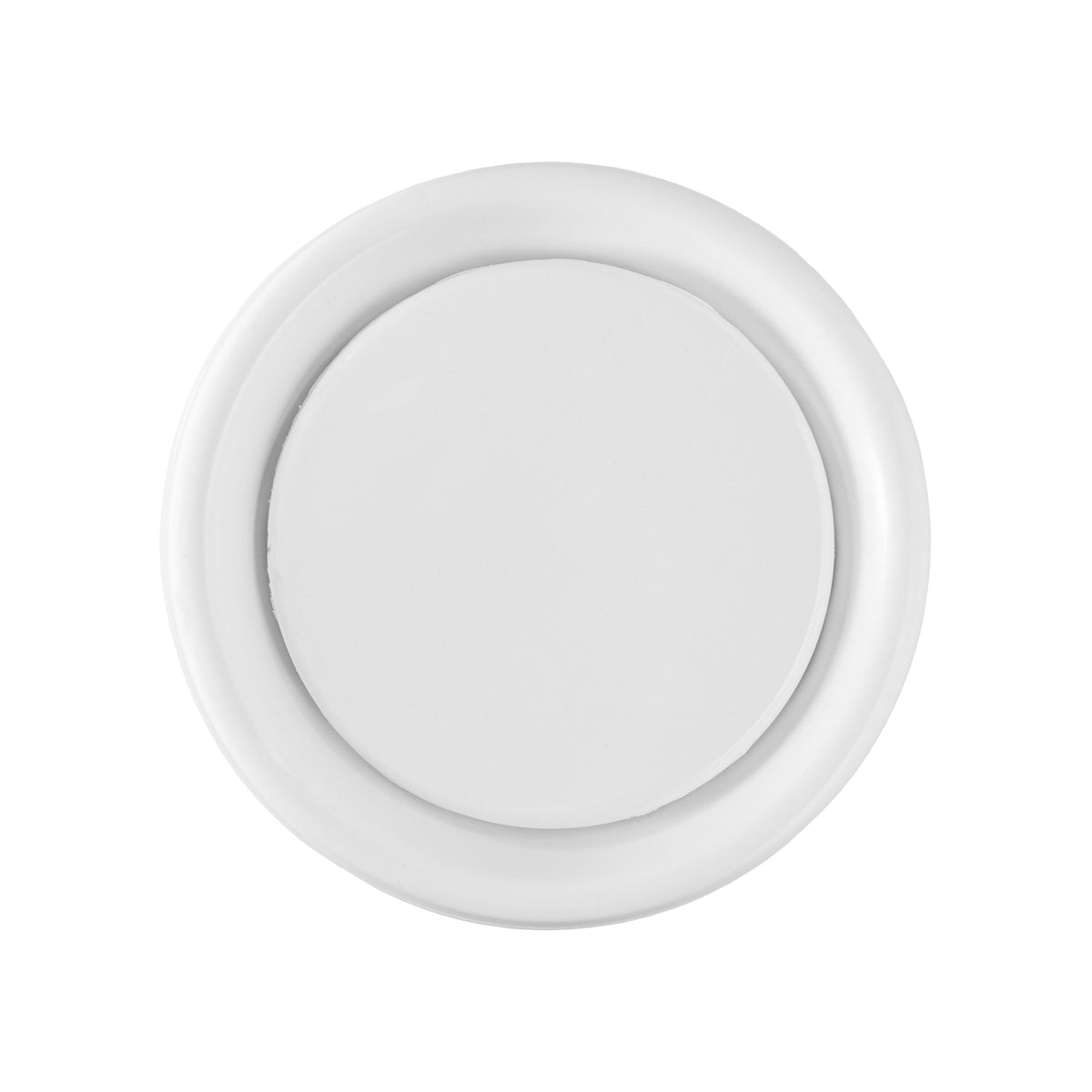White ABS Extract Ceiling Valve 125mm