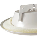 White Metal Extract Ceiling Valve 125mm - Anemostat SV