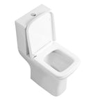 Venice Comfort Height Close Coupled Toilet with Cistern & Soft Close Seat - White