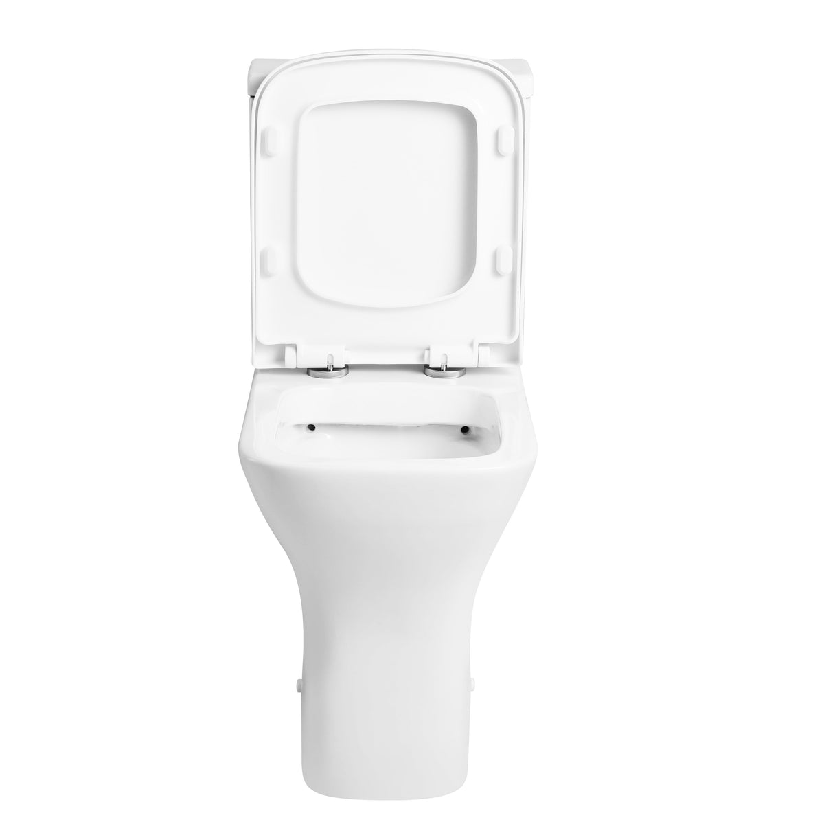 Venice Comfort Height Close Coupled Toilet with Cistern & Soft Close Seat - White