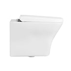 Venice Rimless Wall Hung Toilet with Soft Close Seat - White