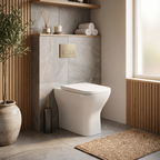 Venice Comfort Height Back to wall Toilet With Soft Close Seat - White