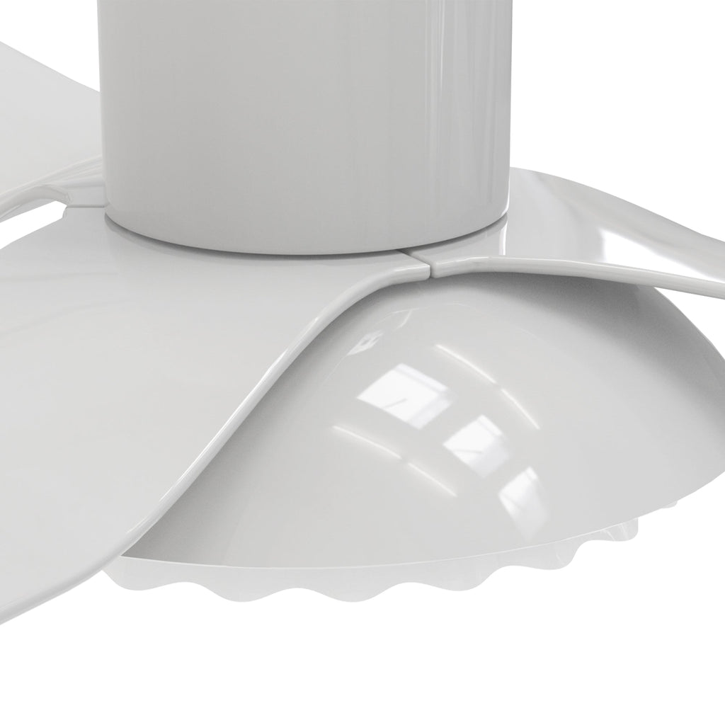 DAFFODIL 52 inch 3-Blade Flush Mount Smart Ceiling Fan with LED Light and Remote