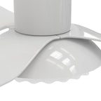 DAFFODIL 52 inch 3-Blade Flush Mount Smart Ceiling Fan with LED Light and Remote