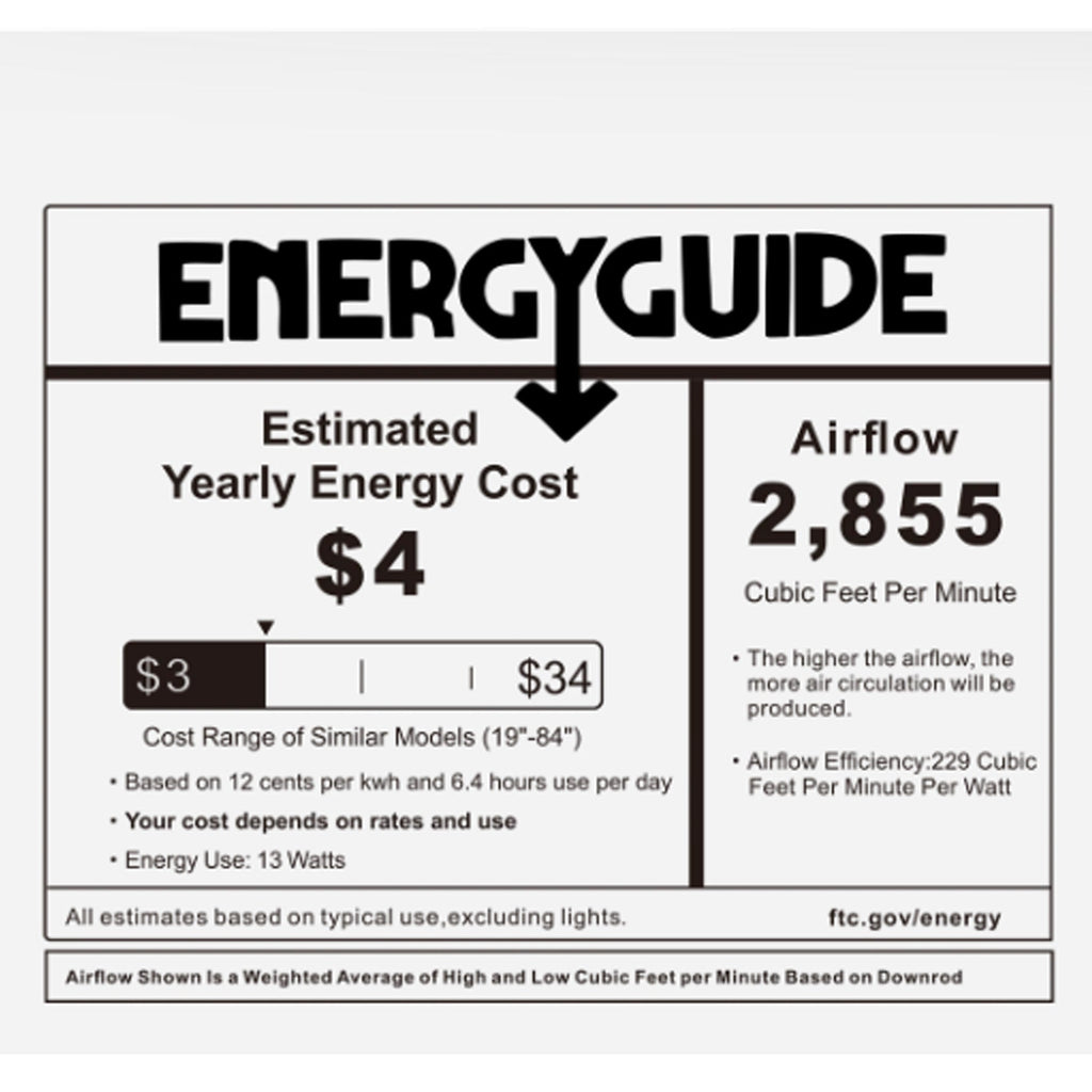 KENDRICK 52 inch 3-Blade Ceiling Fan with LED Light Kit & Remote Control - White/White