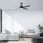 EMPIRE 52 inch 4-Blade Ceiling Fan with LED Light & Pull Chain