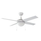 EVERETT 52 inch 4-Blade Ceiling Fan with LED Light & Pull Chain