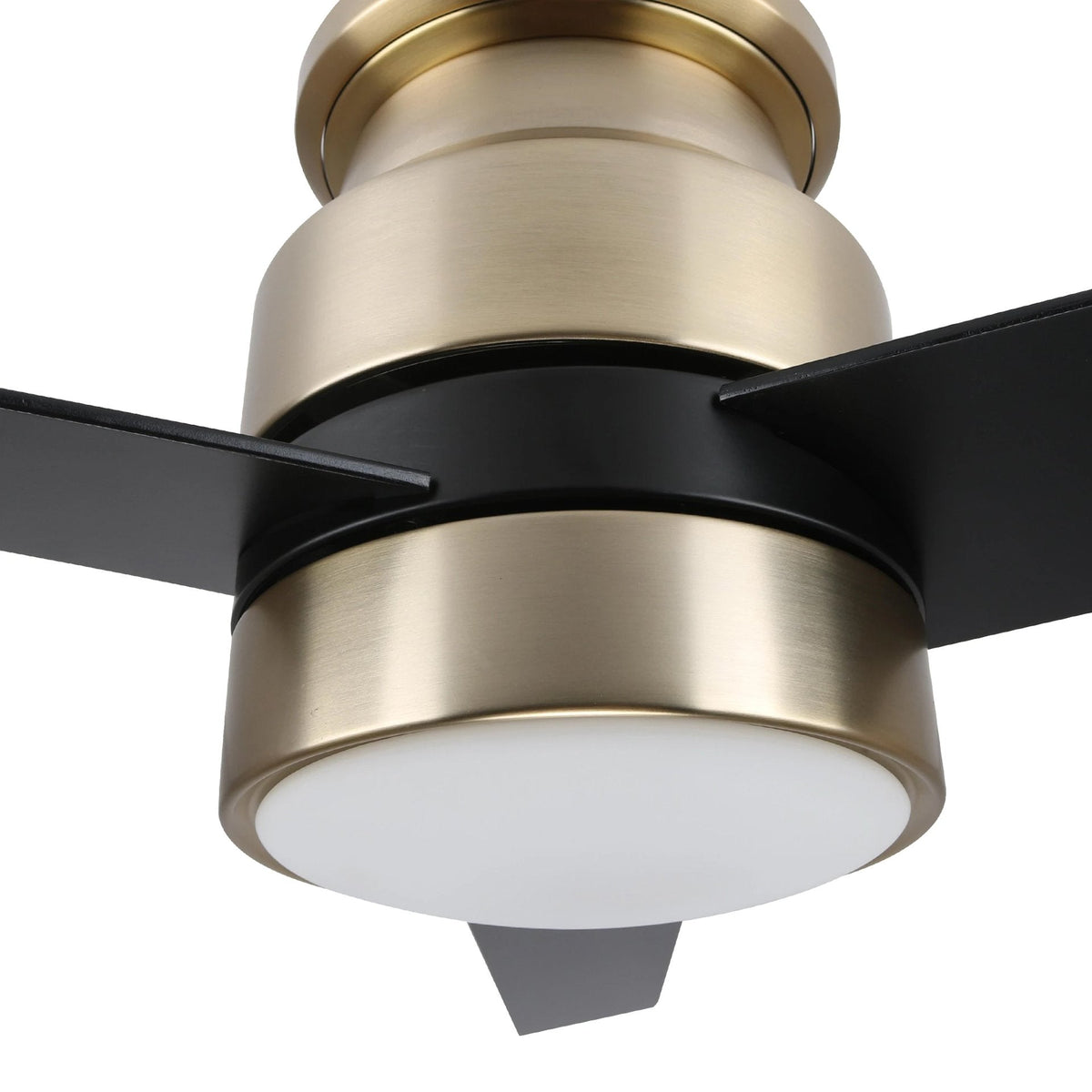 RAIDEN 52 inch 3-Blade Flush Mount Smart Ceiling Fan with LED Light & Smart Wall Switch