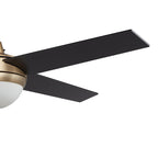 NEVA 52 inch 4-Blade Smart Ceiling Fan with LED Light & Smart Wall Switch