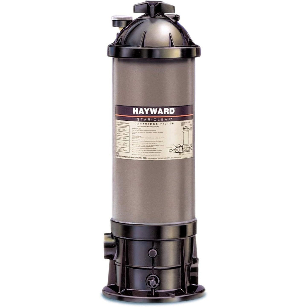 Hayward W3C500 Star-Clear Plus Cartridge Filter- 50 Sq. Ft. - 1 1/2" Ports - Cartridge Included