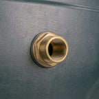 Water Butt Brass Kit 3/4" with Extended Brass Chrome Tap 1/2"  Barb