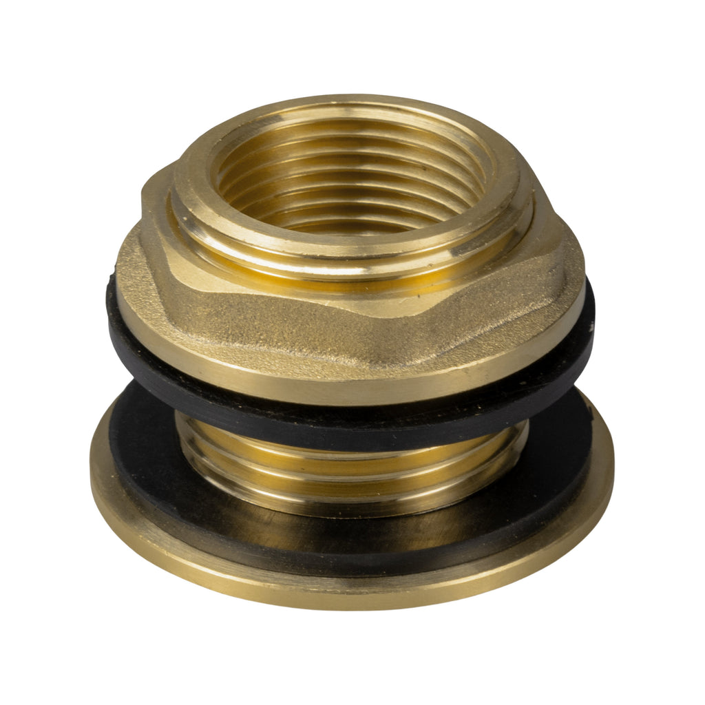 Water Butt Brass 3/4" BSP Male - 1/2" BSP Female