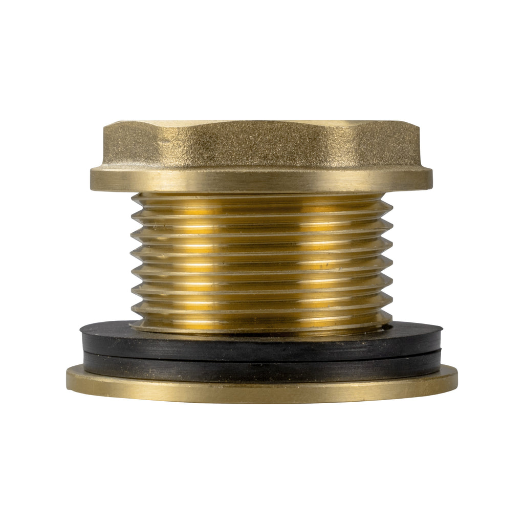 Water Butt Brass 1" BSP Male - 3/4" BSP Female