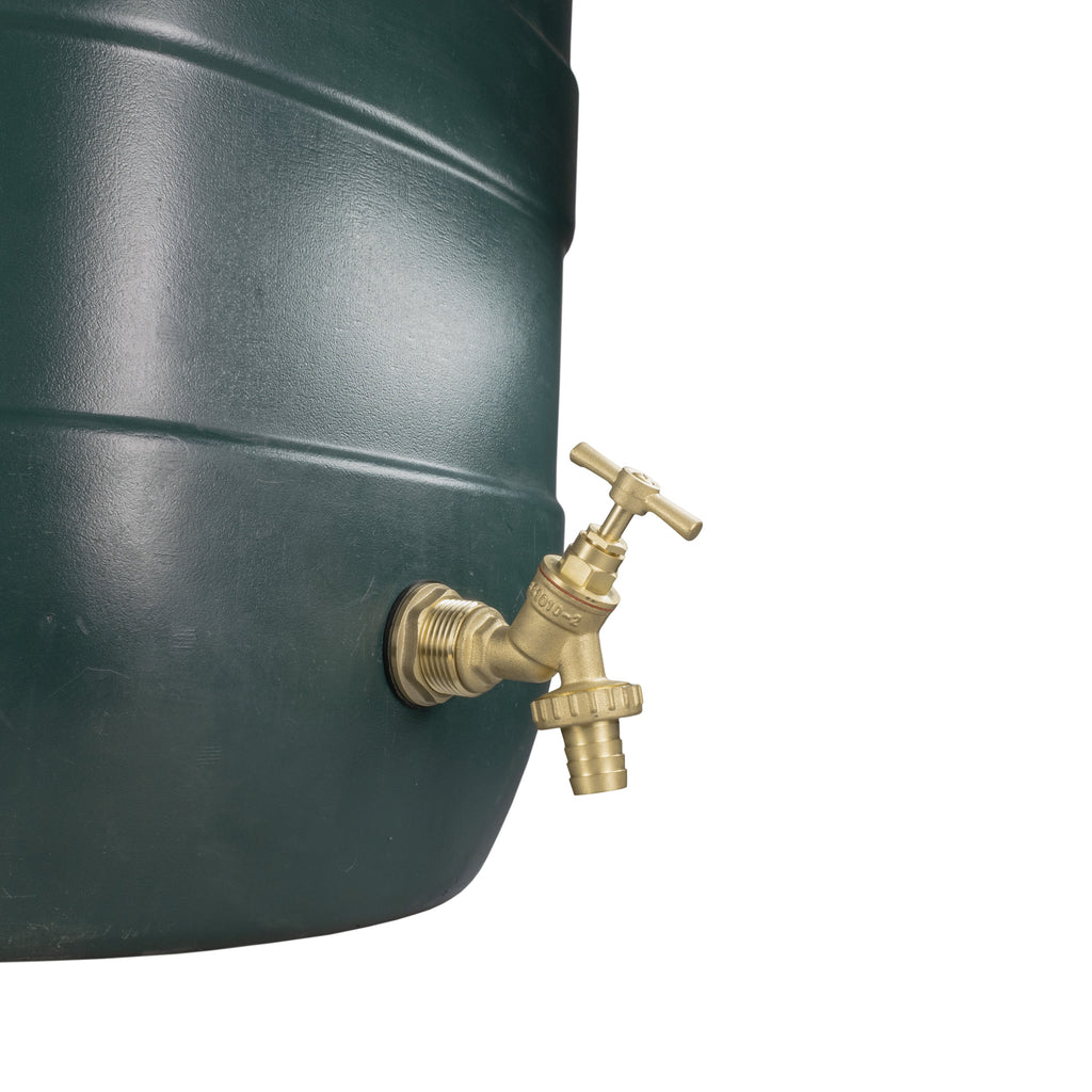 Water Butt Brass Kit 3/4" with Brass Barbed Tap