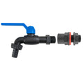 Water Butt Kit 1/2" BSP with Nylon ½” Barb Tap