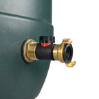 Water Butt Brass Kit 1" with In-Line Valve + Geka