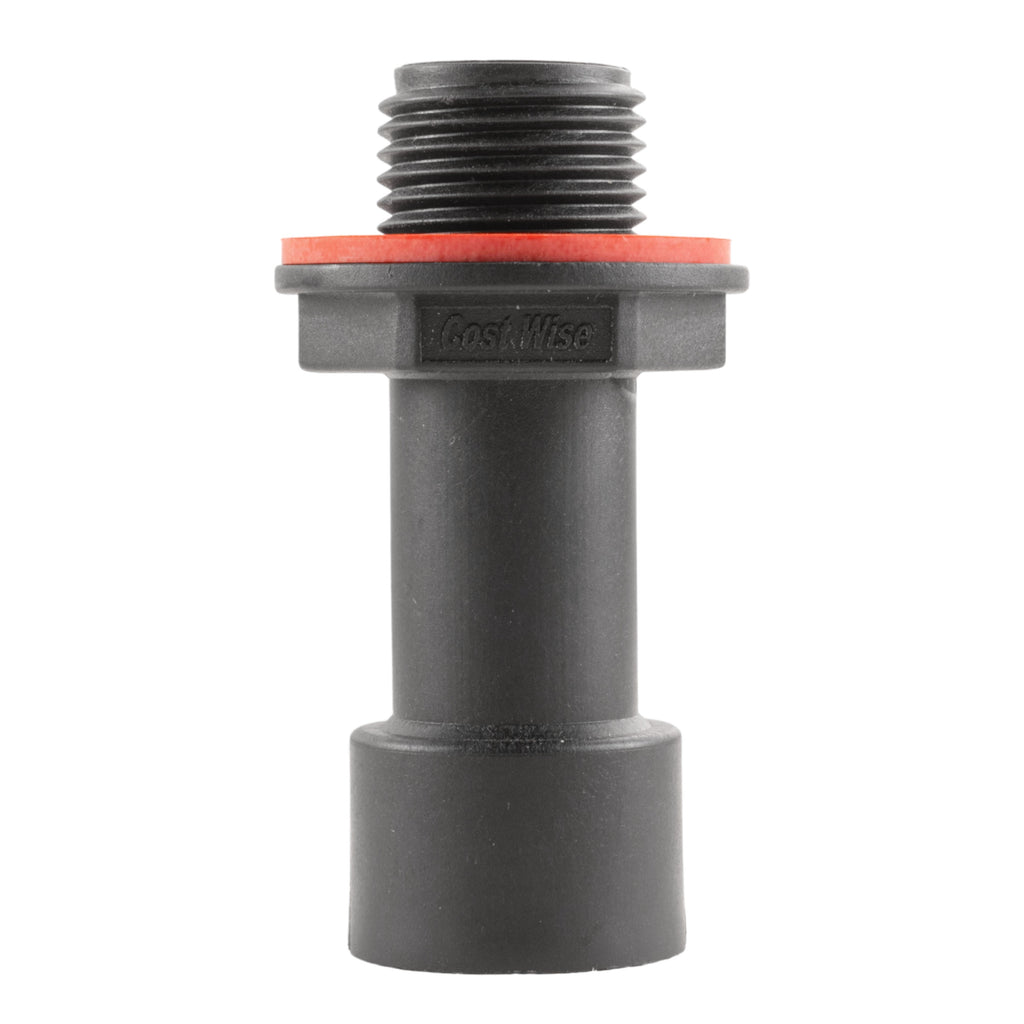 Water Butt Extension 3/4" BSPM-F with Nut and Washers and Drill Bit