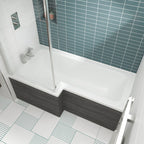 Home4Less L Shaped Shower Bath