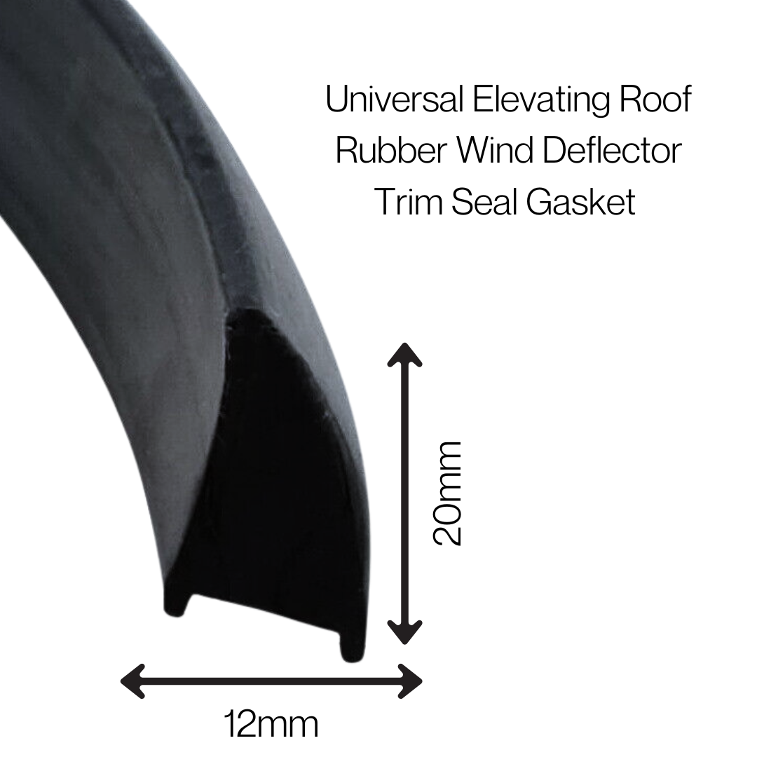 VW T5 / T6 / T6.1 Dash Gap Windscreen Trim Seal – Rubber Dashboard Gap Filler Upgrade