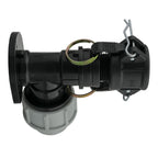 Wall Flange Kit 25mm MDPE + 3/4" Camlock Type B