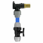 Wall Flange Kit 32mm MDPE + 32mm MDPE Valve + 25mm Brass Barb