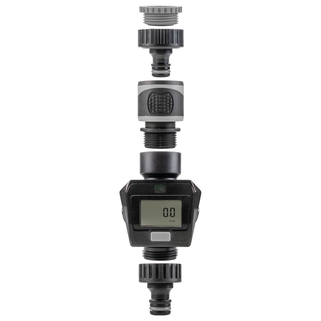 Water Flow Meter Gray