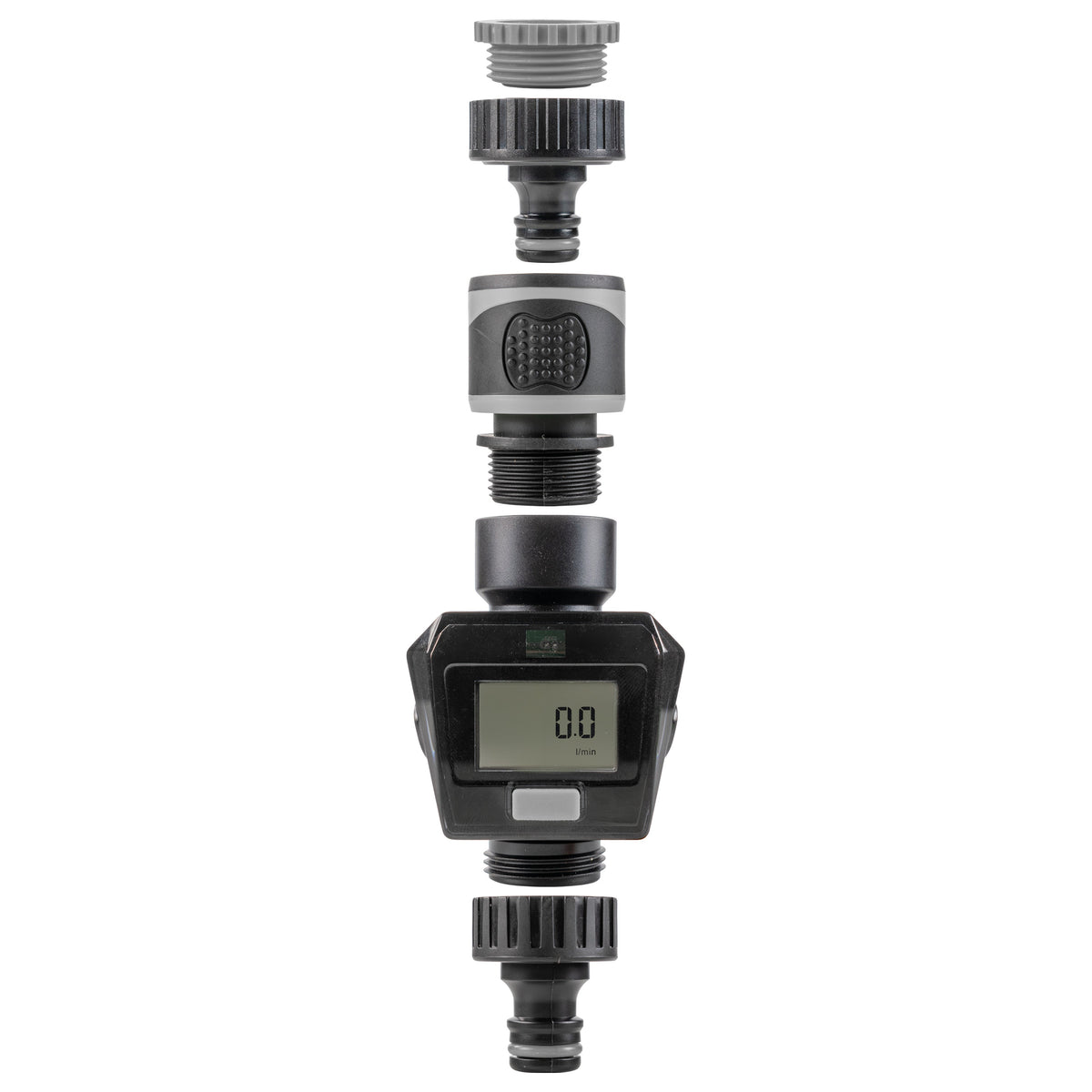 Water Flow Meter Gray