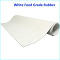 White Food Grade Rubber Sheet – FDA Approved Non-Marking Rubber Roll (1400mm x 10m)