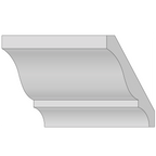 4-5/8" Crown Moulding, 16' Length