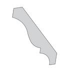 2-5/8" Primed Crown Moulding, 16' Length