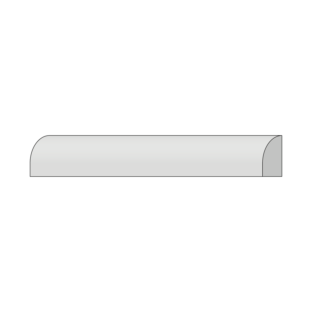 1/2" x 3/4" WindsorONE Primed Base Shoe, 16' Length