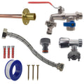 Double Lever Tap FULL Connection Kit - Best4Trade-Retail Garden watering