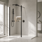 Safira 8mm Glass Wetroom Flipper Panel