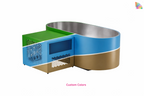 Black Oval Steel Ice Bath