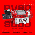 RV 8000 Hydraulic Short Drum Winch