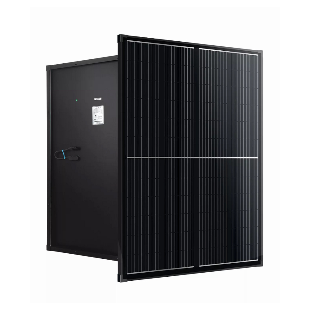 4 Pack 440W 12V Monocrystalline Shingled Fixed Solar Panels – 1760W Bundle