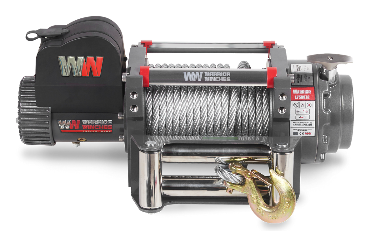 Samurai 17500 Electric Winch - 24v Steel Rope