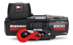 Titan 2500 Electric Winch - 12v Synthetic Rope