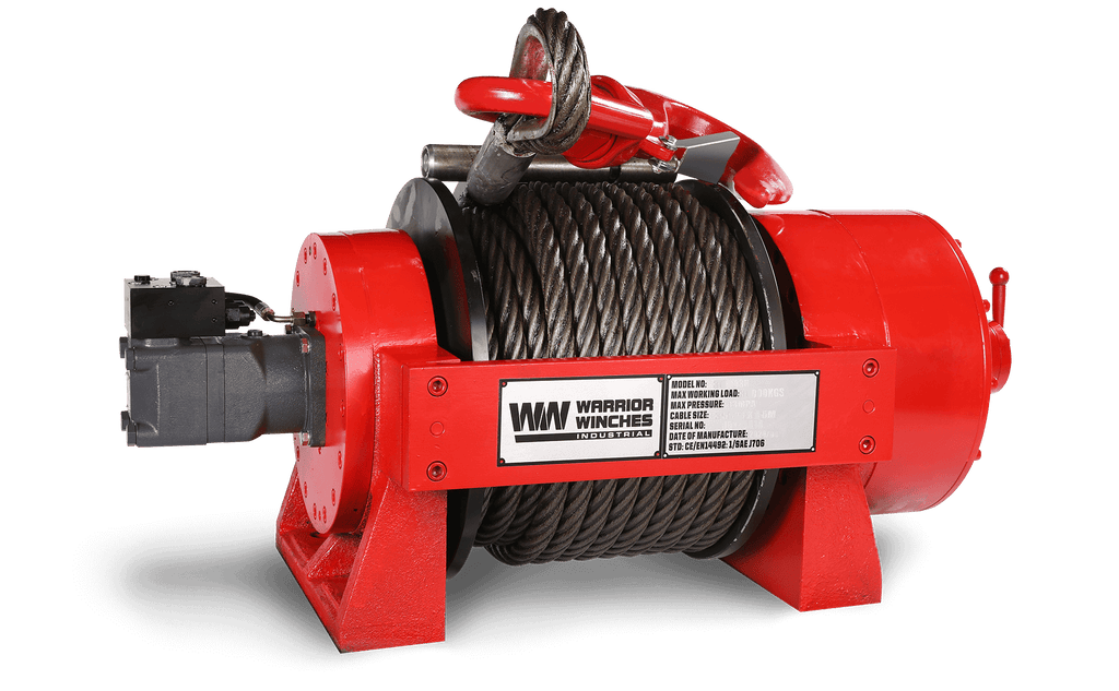 JR 30 Tonne Industrial Hydraulic Winch