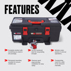 Trojan 4000 Portable Utility Winch - Synthetic Rope