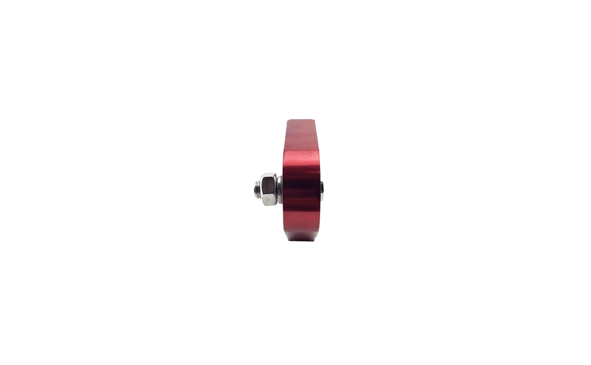 Warrior Branded Red Hawse Fairlead - 255mm Hole Centres